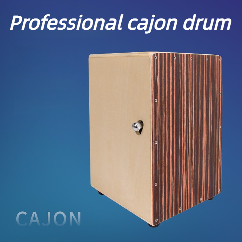 Cajon Box Drum - Professional Cajon Box Drum Wooden Travel