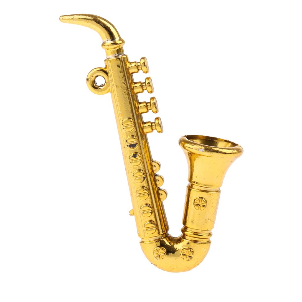 Musical Instrument Oboe - Plastic Musical Instrument Model Saxophone Dollhouse