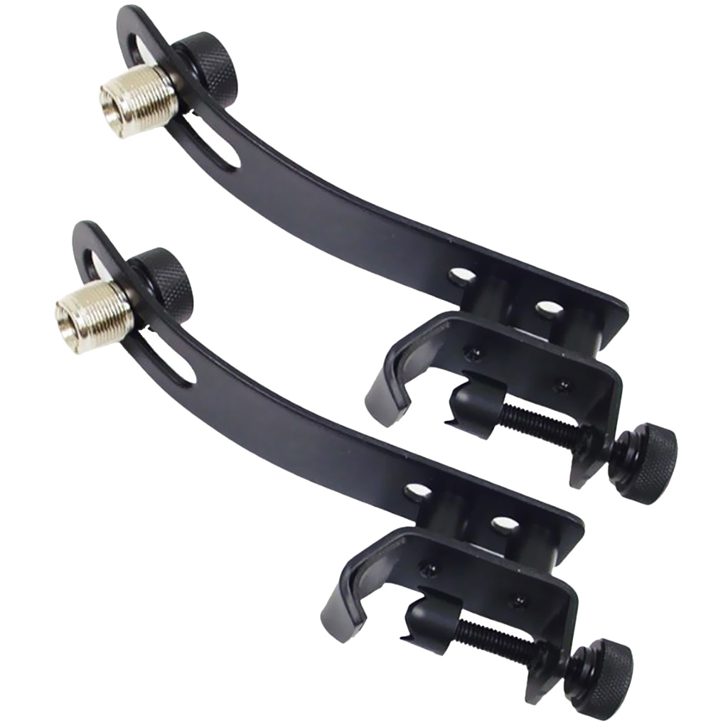 Musical Instrument Drum - Universal Adjustable Drum Rim Microphone Clips