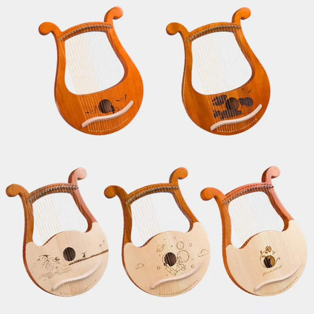 Musical Instrument Lyre - High Quality 19 String Lyre Harp