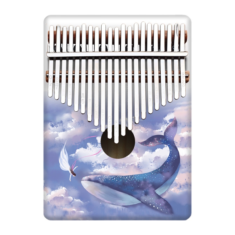 Colorful 21 Key Kalimba Kids C - Musical Instruments Cartoon ulasan dan harga