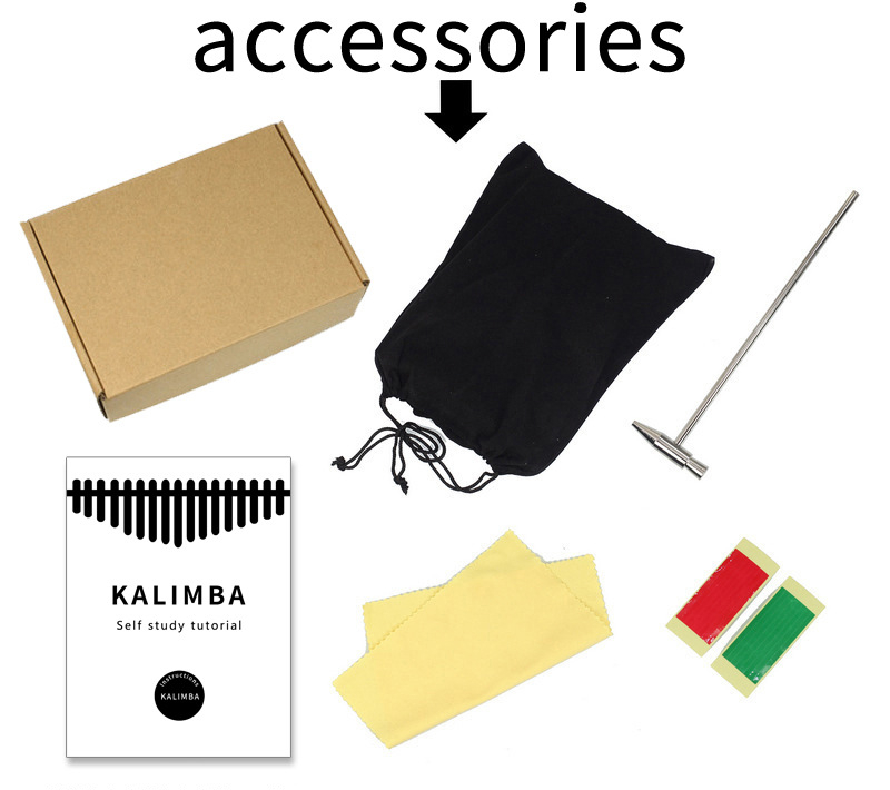 Colorful 21 Key Kalimba Kids C - Musical Instruments Cartoon ulasan dan harga