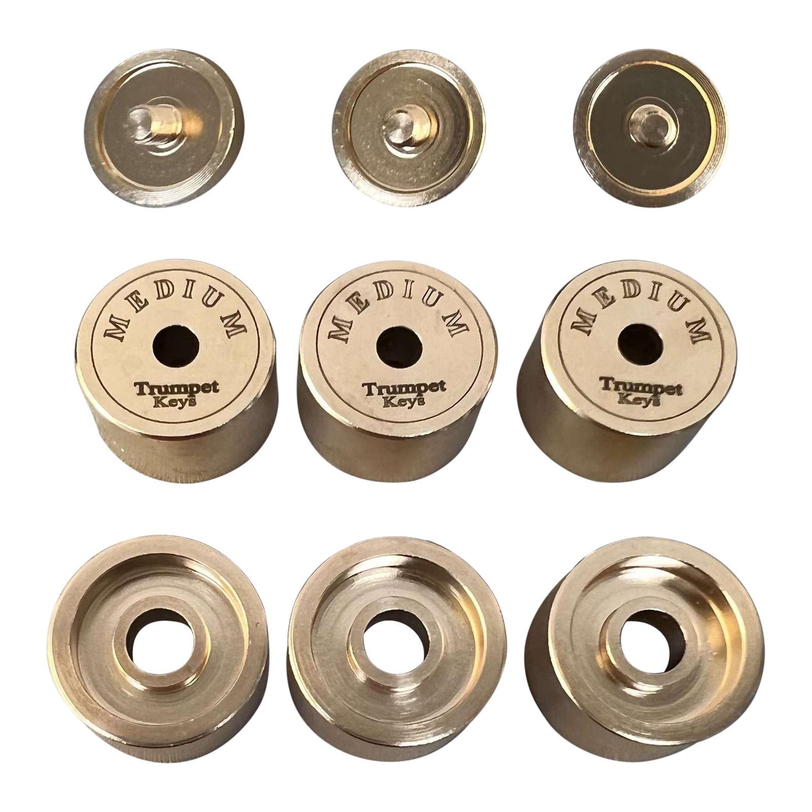 9Pcs Trumpets Valve Caps Wind  - Musical Instrument Horn ulasan dan harga