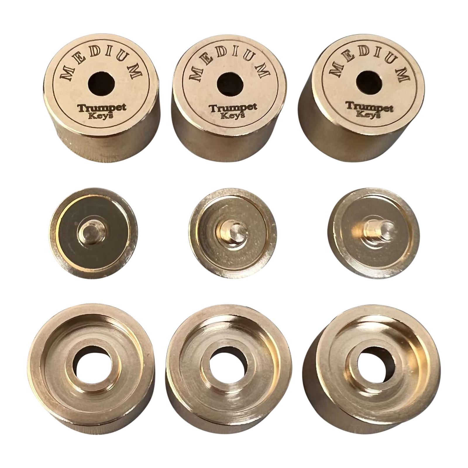 9Pcs Trumpets Valve Caps Wind  - Musical Instrument Horn ulasan dan harga