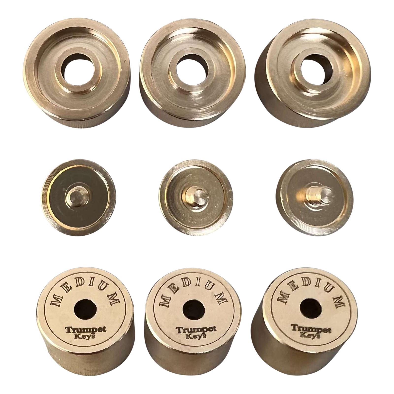 9Pcs Trumpets Valve Caps Wind  - Musical Instrument Horn ulasan dan harga