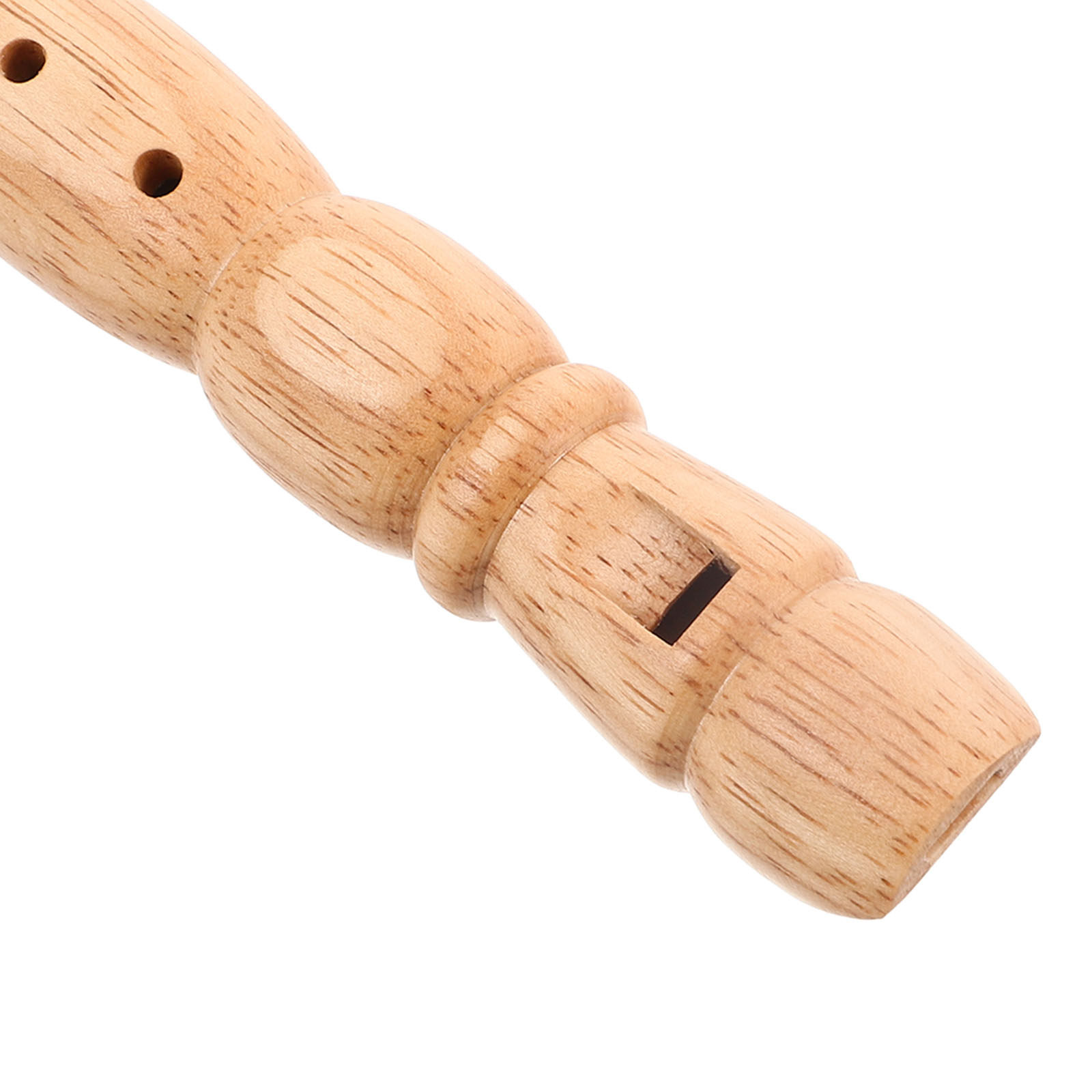 Wooden 6-Hole Recorder Beginne - Musical Instrument Piccolo ulasan dan harga