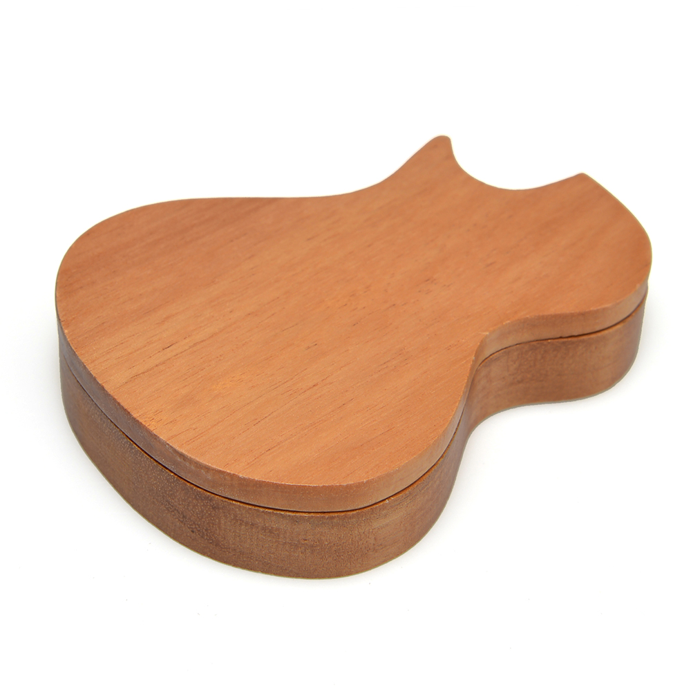 Guitar Picks Holder Wooden Ple - Musical Instrument Cajon ulasan dan harga