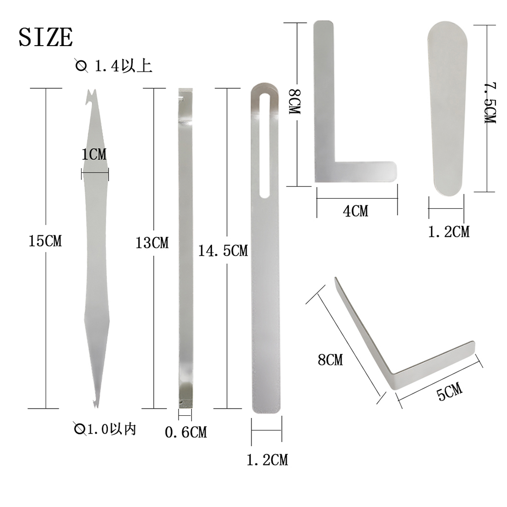 6Pcs Saxophone Repair Tools Si - Musical Instrument Piccolo ulasan dan harga