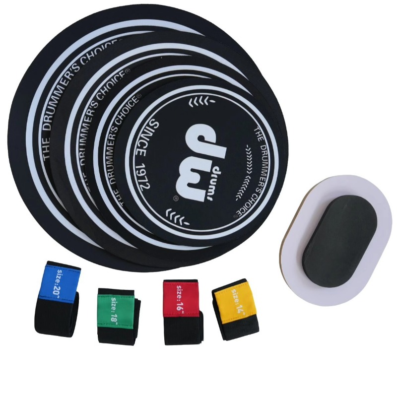 Rubber Drum Mute Pad Thicken S - Musical Instrument Drum ulasan dan harga
