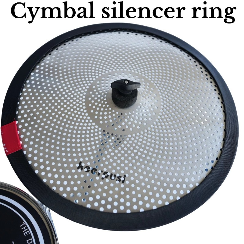 Rubber Drum Mute Pad Thicken S - Musical Instrument Drum ulasan dan harga
