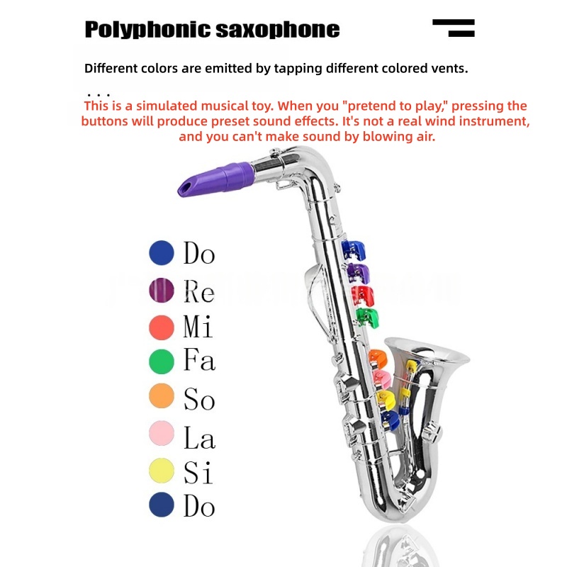 Saxophone Toy Musical Wind Ins - Musical Instrument Oboe ulasan dan harga