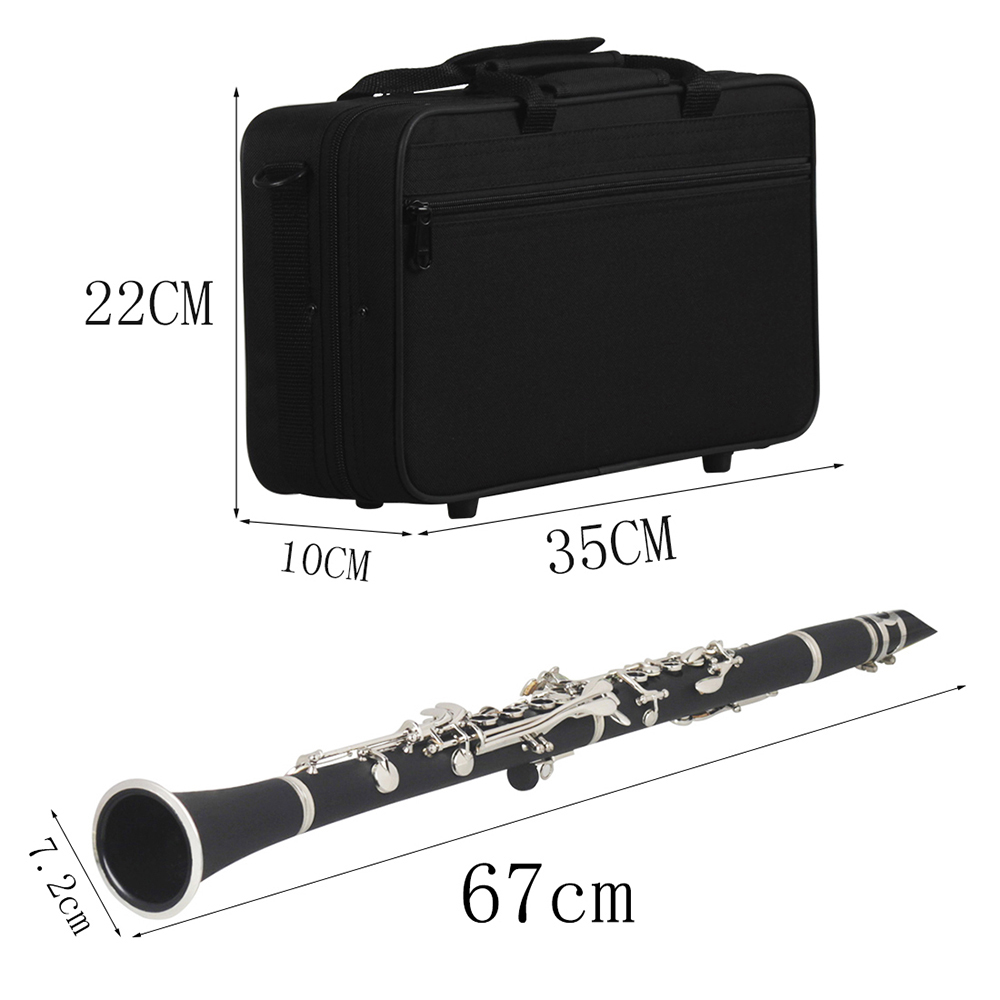 SLADE Bb Clarinet 17 Keys Bake - Musical Instrument Reed ulasan dan harga