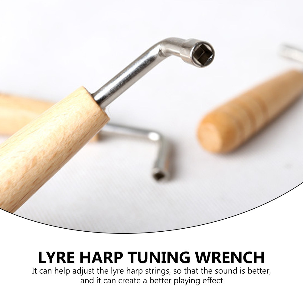 2Pcs Lyre Harp Tuning Wrench S - Musical Instrument Lyre ulasan dan harga