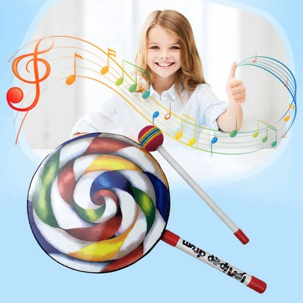 10Pcs 7.9 inch Lollipop Shape  - Musical Instrument Drawing ulasan dan harga
