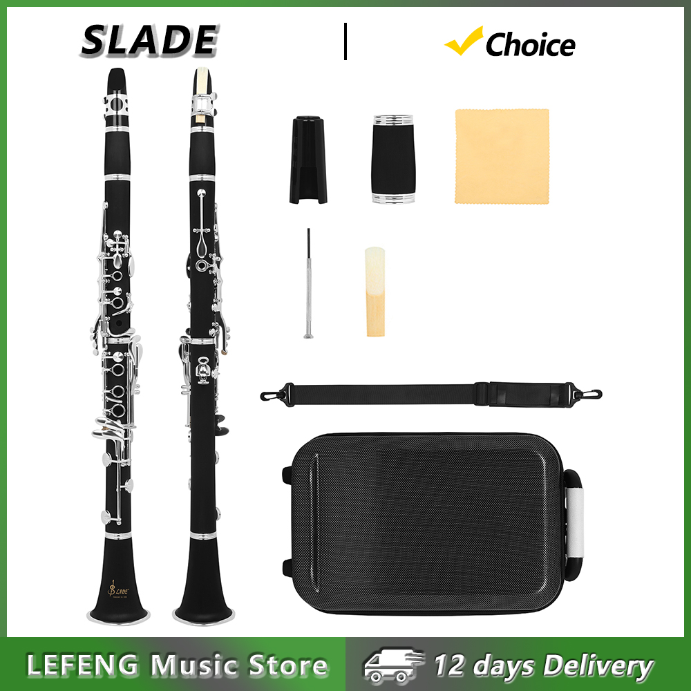 SLADE LDC850 Bb Clarinet 17 Ke - Musical Instrument Reed ulasan dan harga