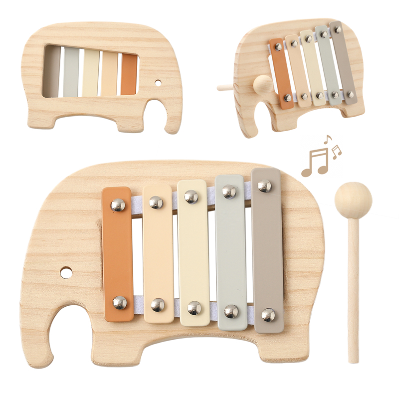 Baby Montessori Toy Cartoon El - Musical Instruments Cartoon ulasan dan harga