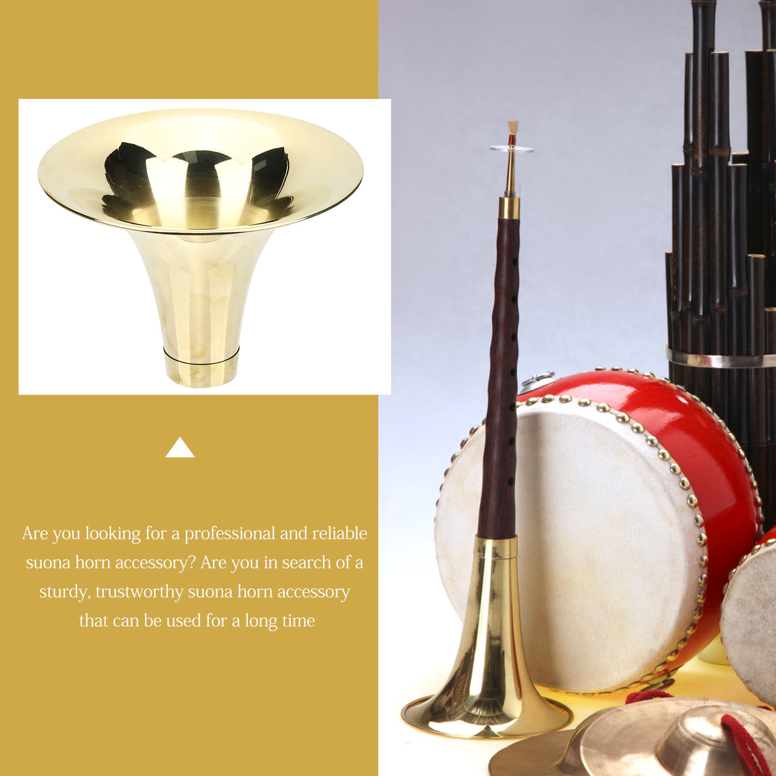 Suona Horn Replacement Thicken - Musical Instrument Horn ulasan dan harga
