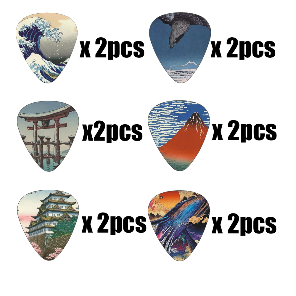 New 12pcs/set  Guitar Picks -  - Musical Instrument Drawing ulasan dan harga