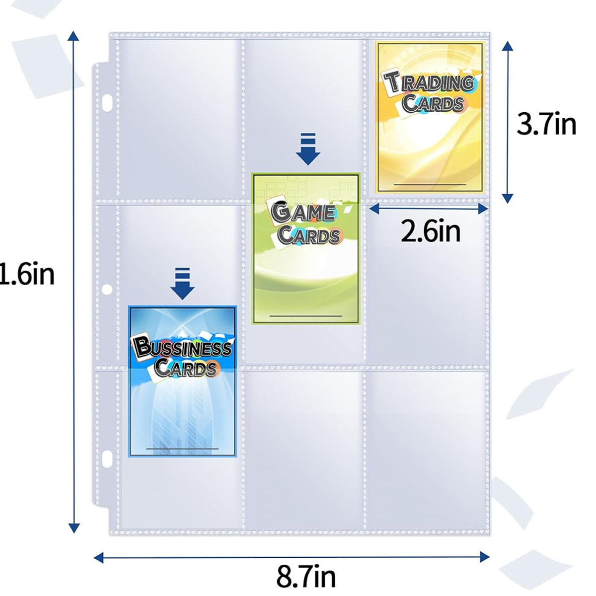 50 Pack 9 Pocket Card Sleeves  - Musical Instrument Cajon ulasan dan harga
