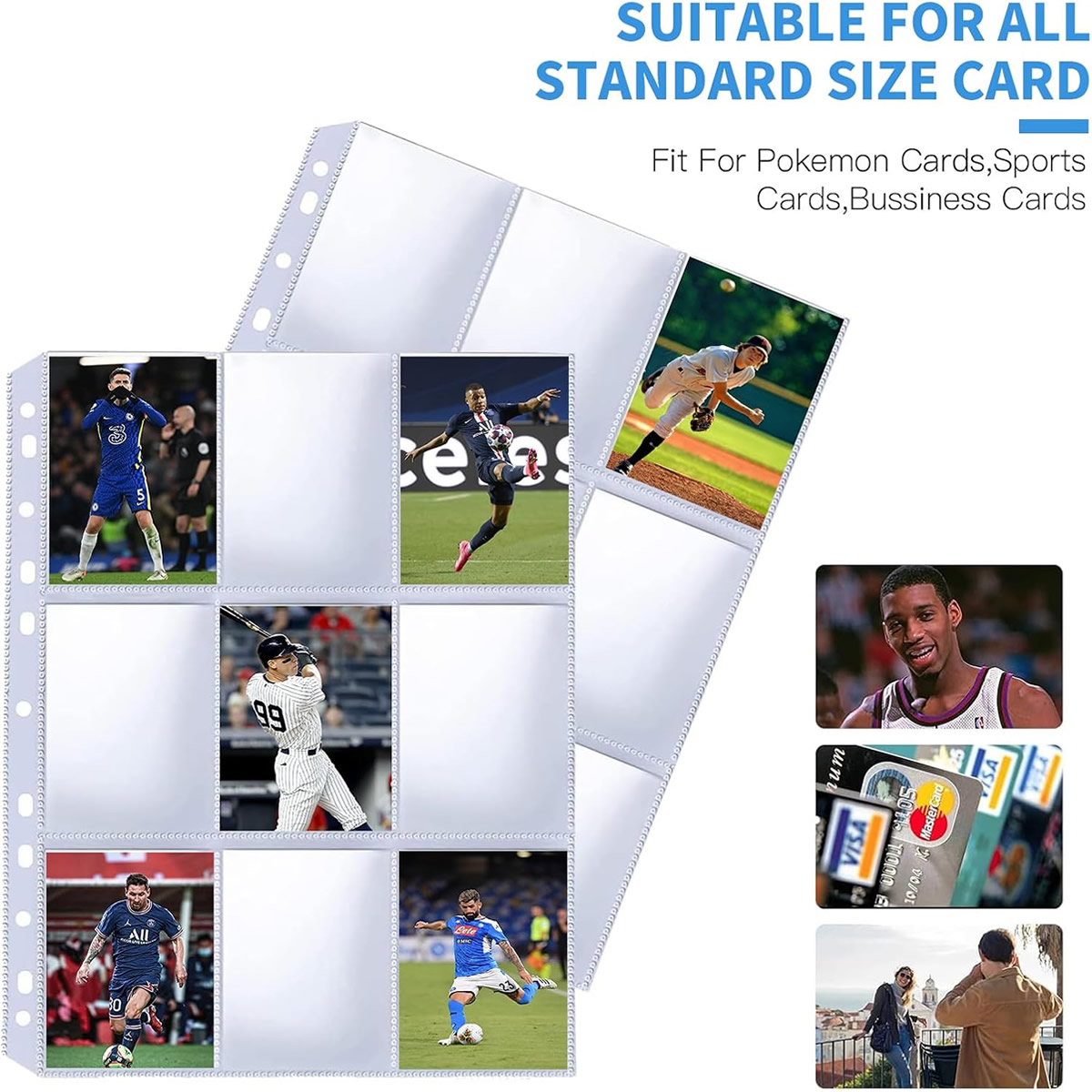 50 Pack 9 Pocket Card Sleeves  - Musical Instrument Cajon ulasan dan harga