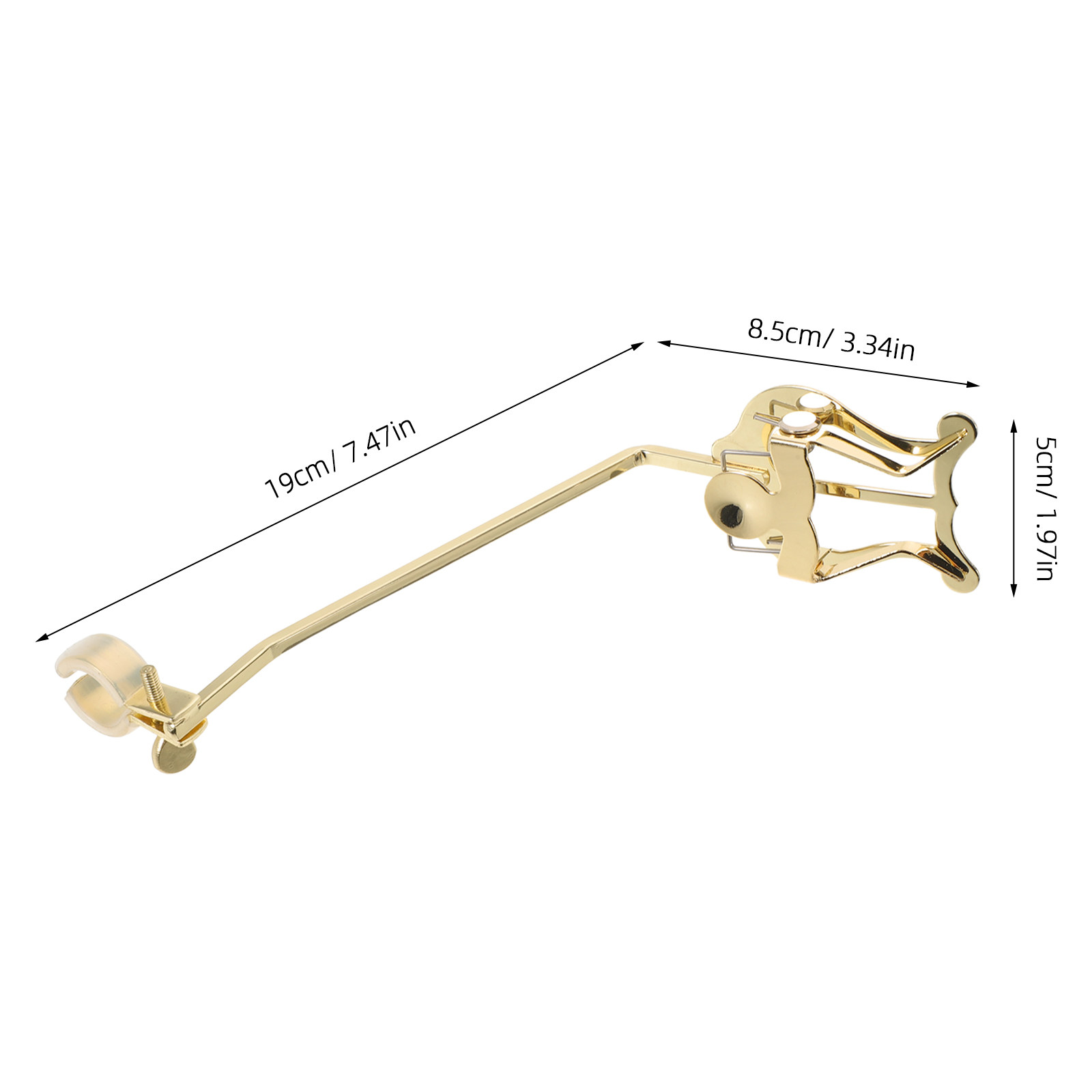 French Horn Marching Lyre Clam - Musical Instrument Lyre ulasan dan harga