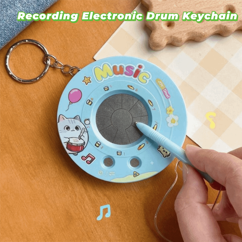 Round Recording Electronic Dru - Musical Instruments Cartoon ulasan dan harga
