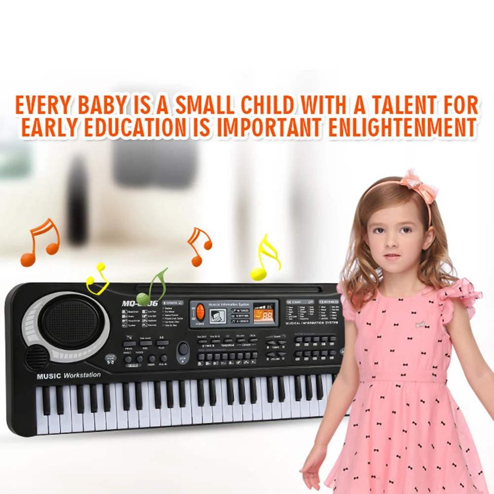 Kids Electronic Piano Keyboard - Musical Instrument Drawing ulasan dan harga