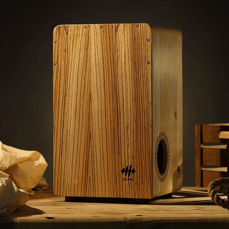 Solid Wood Cajon Box Drum Prof - Musical Instrument Cajon ulasan dan harga