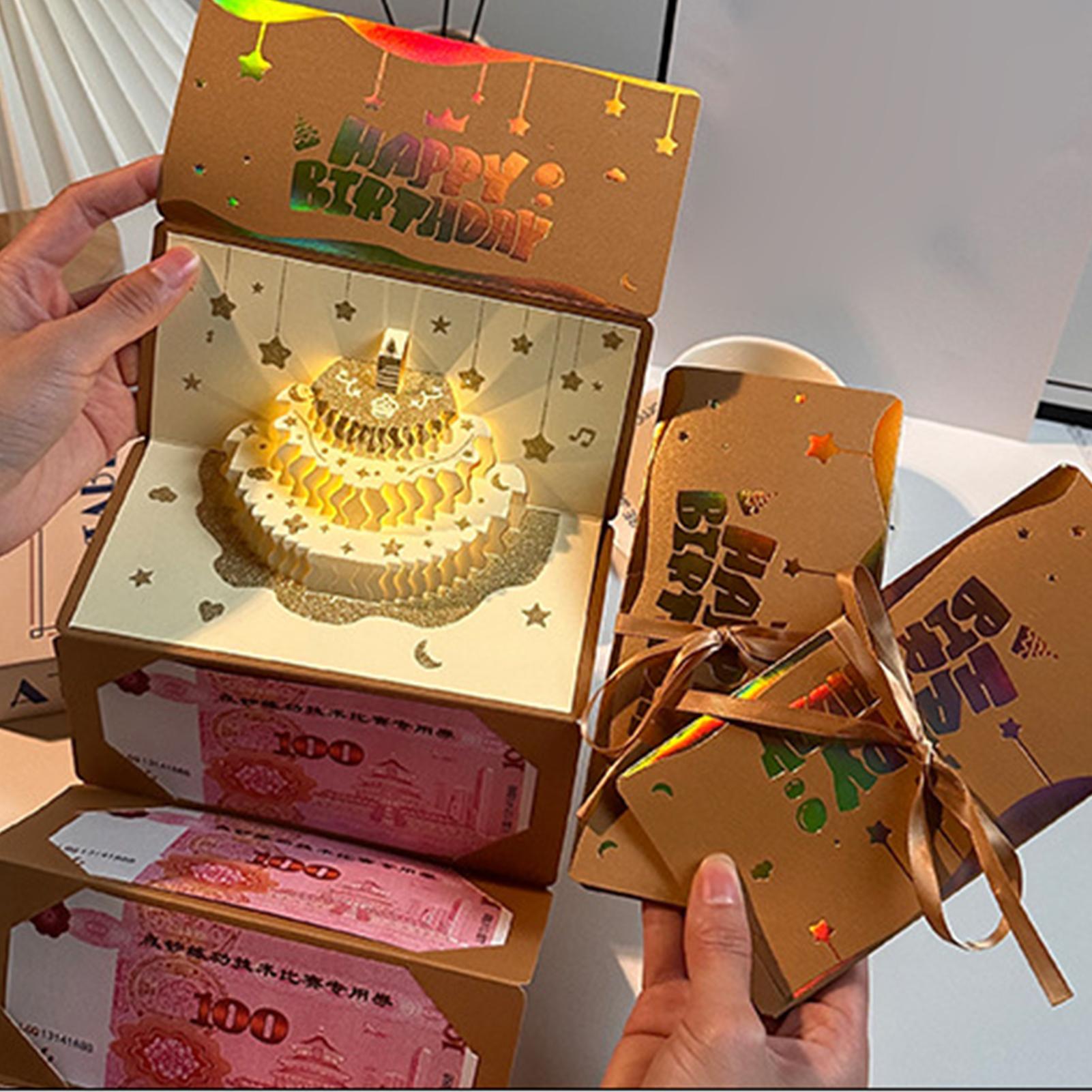 3D Cake Birthday Money Envelop - Musical Instrument Cajon ulasan dan harga