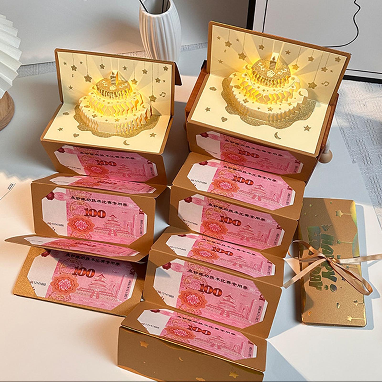 3D Cake Birthday Money Envelop - Musical Instrument Cajon ulasan dan harga