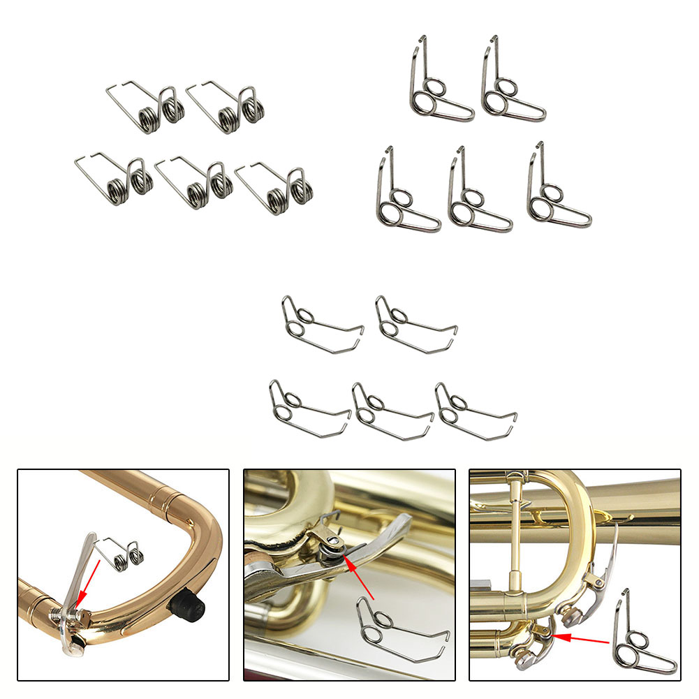 5pcs Iron Trumpet Trombone Alt - Musical Instrument Horn ulasan dan harga