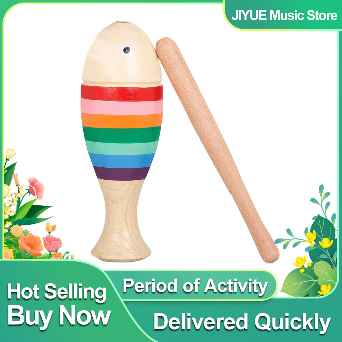 IRIN Rainbow Fish Orff Childre - Musical Instruments Cartoon ulasan dan harga